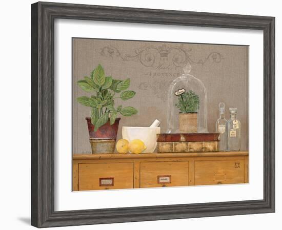 Basil Library-Arnie Fisk-Framed Art Print