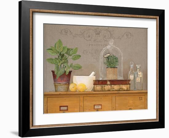 Basil Library-Arnie Fisk-Framed Art Print