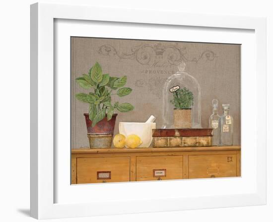 Basil Library-Arnie Fisk-Framed Art Print