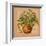 Basilic pot-Lizie-Framed Art Print