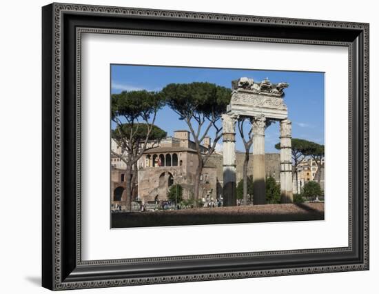 Basilica Aemilia, Near Trajans Markets, Ancient Roman Forum, Rome, Lazio, Italy-James Emmerson-Framed Photographic Print