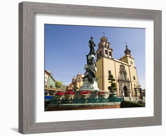 Basilica Colegiata De Nuestra Senora De Guanajuato Basilica, Guanajuato, Mexico-Walter Bibikow-Framed Photographic Print