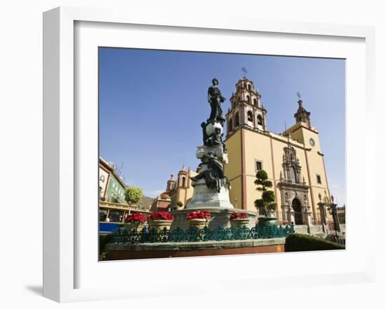 Basilica Colegiata De Nuestra Senora De Guanajuato Basilica, Guanajuato, Mexico-Walter Bibikow-Framed Photographic Print