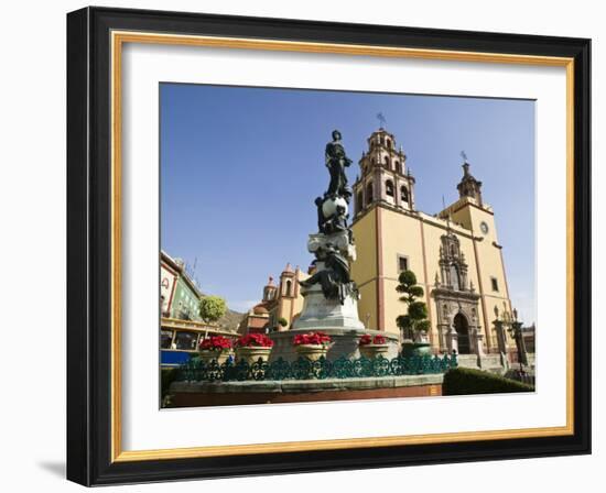 Basilica Colegiata De Nuestra Senora De Guanajuato Basilica, Guanajuato, Mexico-Walter Bibikow-Framed Photographic Print