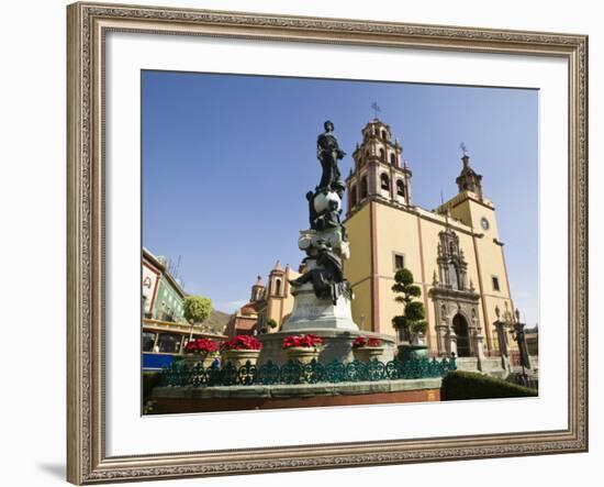 Basilica Colegiata De Nuestra Senora De Guanajuato Basilica, Guanajuato, Mexico-Walter Bibikow-Framed Photographic Print