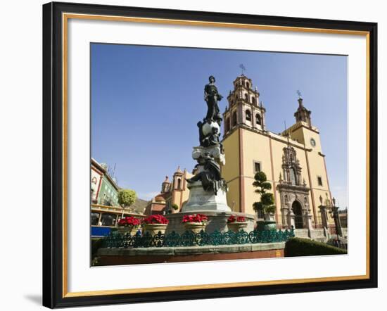 Basilica Colegiata De Nuestra Senora De Guanajuato Basilica, Guanajuato, Mexico-Walter Bibikow-Framed Photographic Print