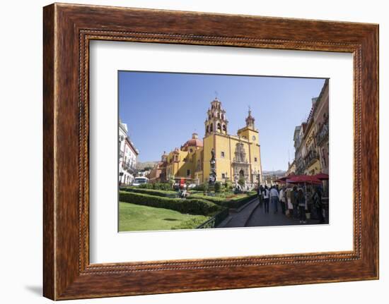 Basilica Colegiata de Nuestra Senora de Guanajuato, Guanajuato, UNESCO World Heritage Site, Mexico,-Peter Groenendijk-Framed Photographic Print