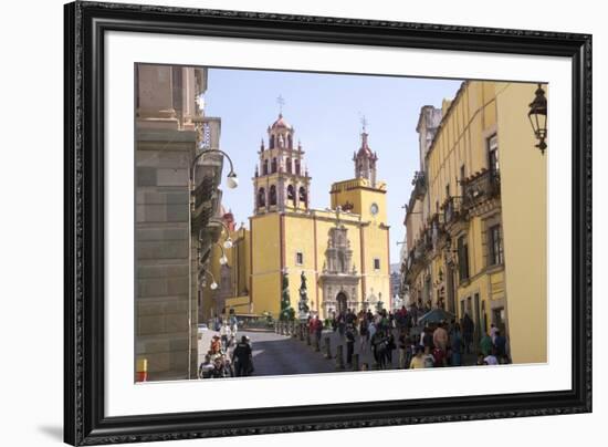 Basilica Collegiata de Nuestra Signora, Guanajuato, UNESCO World Heritage Site, Mexico, North Ameri-Peter Groenendijk-Framed Photographic Print