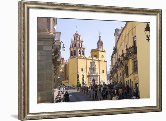 Basilica Collegiata de Nuestra Signora, Guanajuato, UNESCO World Heritage Site, Mexico, North Ameri-Peter Groenendijk-Framed Photographic Print