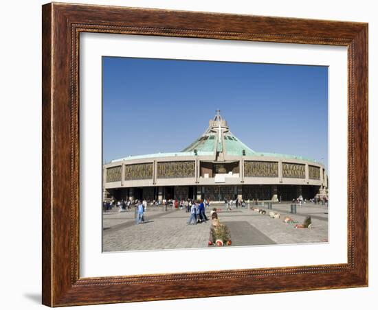 Basilica De Guadalupe, a Famous Pilgrimage Center, Mexico City, Mexico, North America-R H Productions-Framed Photographic Print