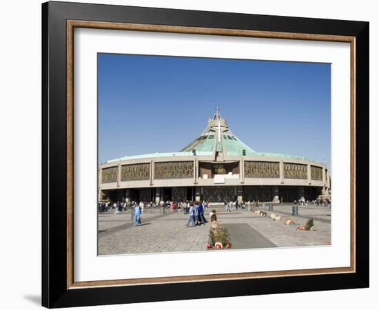 Basilica De Guadalupe, a Famous Pilgrimage Center, Mexico City, Mexico, North America-R H Productions-Framed Photographic Print