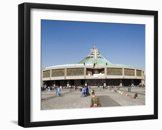 Basilica De Guadalupe, a Famous Pilgrimage Center, Mexico City, Mexico, North America-R H Productions-Framed Photographic Print