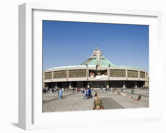 Basilica De Guadalupe, a Famous Pilgrimage Center, Mexico City, Mexico, North America-R H Productions-Framed Photographic Print