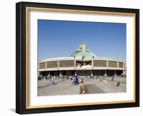 Basilica De Guadalupe, a Famous Pilgrimage Center, Mexico City, Mexico, North America-R H Productions-Framed Photographic Print