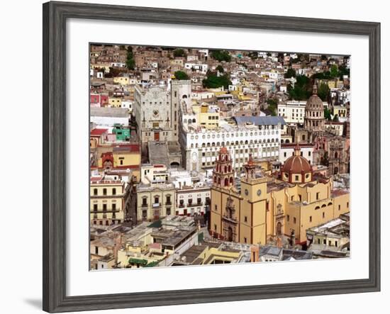 Basilica de Nuestra Senora de Guanajuato, Guadalajara, Mexico-Charles Sleicher-Framed Photographic Print