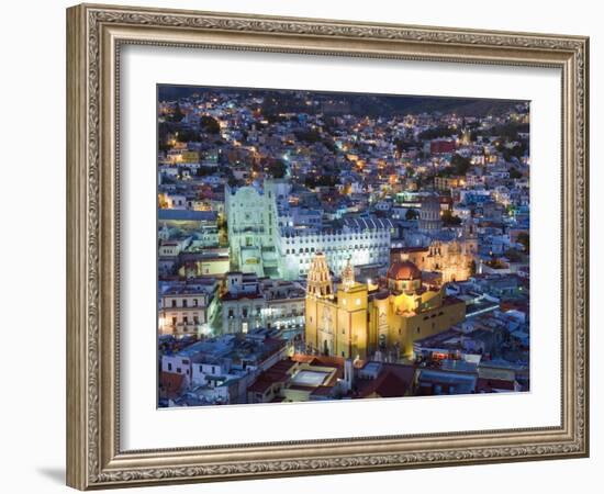 Basilica De Nuestra Senora De Guanajuato, Guanajuato, Guanajuato State, Mexico-Christian Kober-Framed Photographic Print