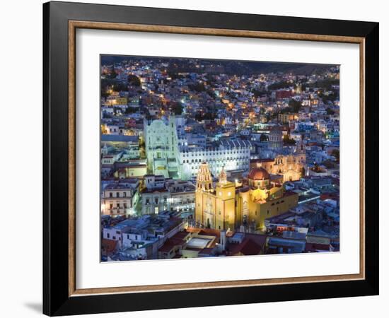 Basilica De Nuestra Senora De Guanajuato, Guanajuato, Guanajuato State, Mexico-Christian Kober-Framed Photographic Print