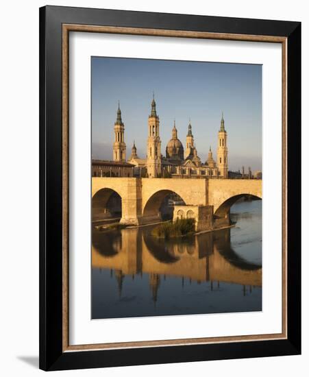 Basilica De Nuestra Senora De Pilar, Zaragoza, Spain-Walter Bibikow-Framed Photographic Print