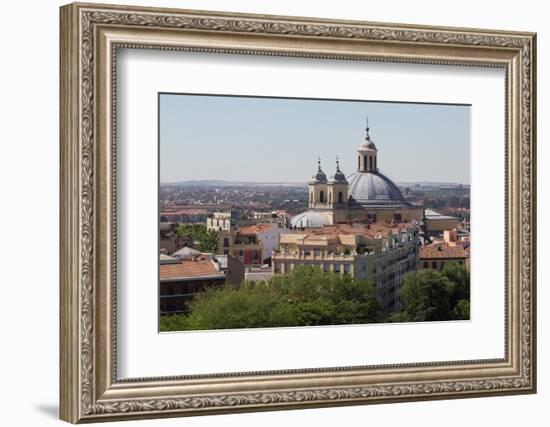 Basilica De San Francisco El Grande from the Rooftop of Catedral De La Almudena in Madrid, Spain-Martin Child-Framed Photographic Print