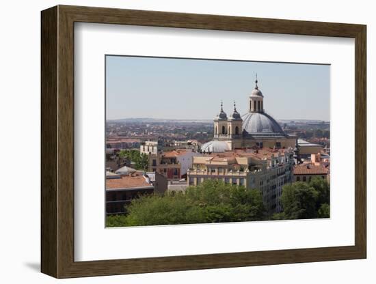 Basilica De San Francisco El Grande from the Rooftop of Catedral De La Almudena in Madrid, Spain-Martin Child-Framed Photographic Print