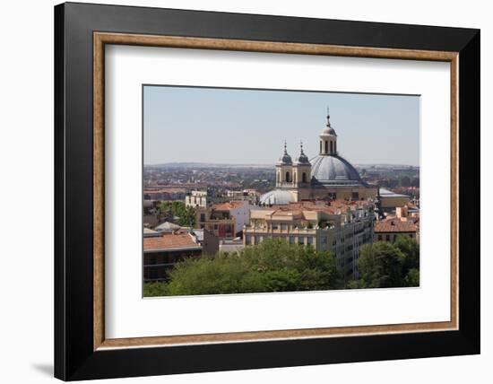 Basilica De San Francisco El Grande from the Rooftop of Catedral De La Almudena in Madrid, Spain-Martin Child-Framed Photographic Print