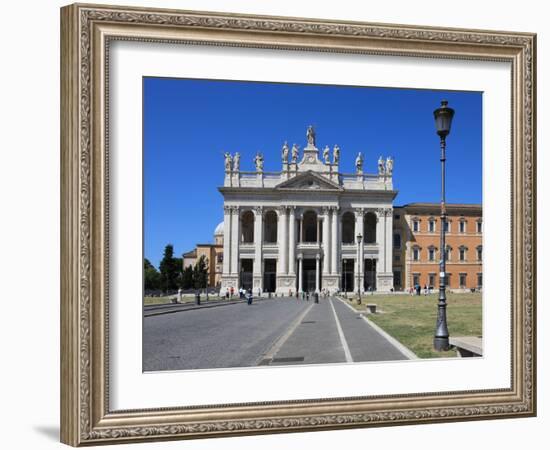 Basilica Di San Giovanni in Laterano, Rome, Lazio, Italy, Europe-Vincenzo Lombardo-Framed Photographic Print