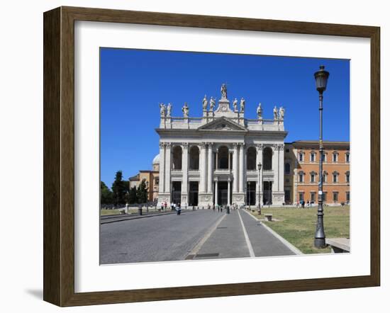 Basilica Di San Giovanni in Laterano, Rome, Lazio, Italy, Europe-Vincenzo Lombardo-Framed Photographic Print