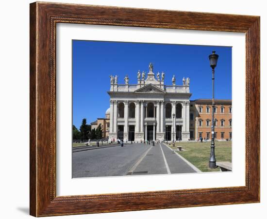 Basilica Di San Giovanni in Laterano, Rome, Lazio, Italy, Europe-Vincenzo Lombardo-Framed Photographic Print