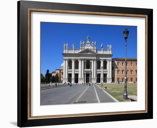 Basilica Di San Giovanni in Laterano, Rome, Lazio, Italy, Europe-Vincenzo Lombardo-Framed Photographic Print