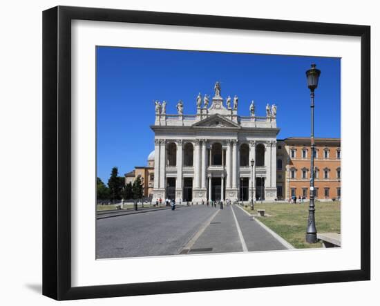 Basilica Di San Giovanni in Laterano, Rome, Lazio, Italy, Europe-Vincenzo Lombardo-Framed Photographic Print