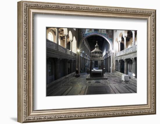 Basilica di San Lorenzo, Rome, Lazio, Italy, Europe-Oliviero Olivieri-Framed Photographic Print