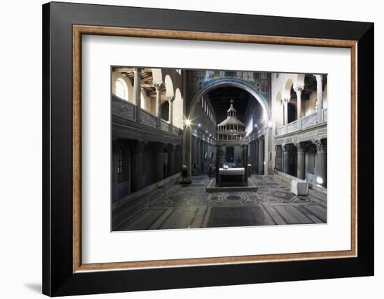 Basilica di San Lorenzo, Rome, Lazio, Italy, Europe-Oliviero Olivieri-Framed Photographic Print