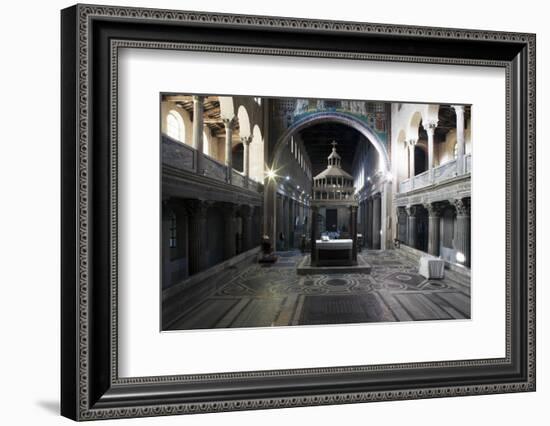 Basilica di San Lorenzo, Rome, Lazio, Italy, Europe-Oliviero Olivieri-Framed Photographic Print