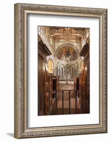 Basilica di San Miniato al Monte, Florence, Tuscany, Italy, Europe-Julian Elliott-Framed Photographic Print