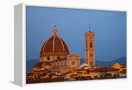 Basilica di Santa Maria Del Fiore, the Duomo, Florence, Italy-Terry Eggers-Framed Premier Image Canvas