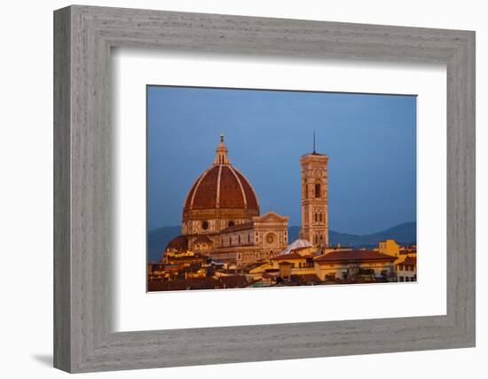 Basilica di Santa Maria Del Fiore, the Duomo, Florence, Italy-Terry Eggers-Framed Photographic Print