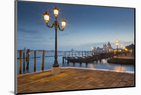 Basilica di Santa Maria della Salute on the Grand Canal, Venice, UNESCO World Heritage Site, Veneto-Frank Fell-Mounted Photographic Print