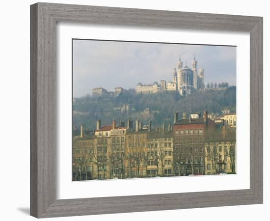 Basilica Notre Dame De Fourviere, Lyon, Rhone Alpes, France, Europe-Richardson Rolf-Framed Photographic Print