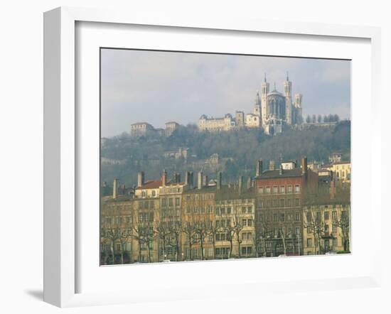 Basilica Notre Dame De Fourviere, Lyon, Rhone Alpes, France, Europe-Richardson Rolf-Framed Photographic Print