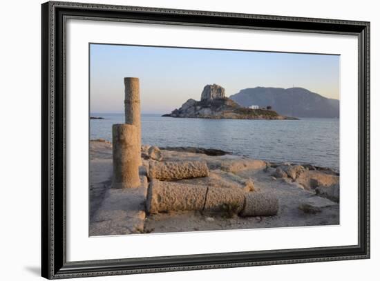 Basilica of Agios Stefanos Ruins-Nick Upton-Framed Photographic Print