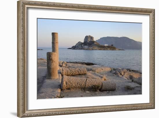 Basilica of Agios Stefanos Ruins-Nick Upton-Framed Photographic Print