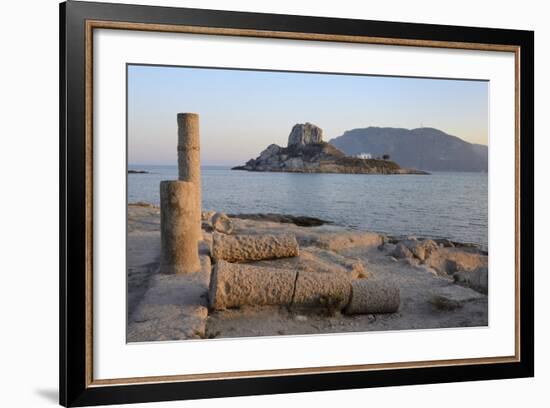 Basilica of Agios Stefanos Ruins-Nick Upton-Framed Photographic Print