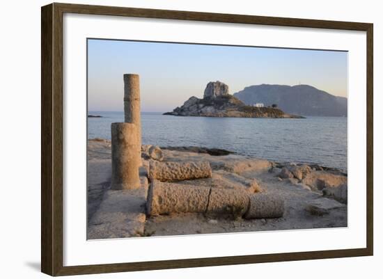 Basilica of Agios Stefanos Ruins-Nick Upton-Framed Photographic Print