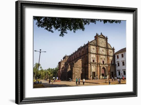 Basilica of Bom Jesus, UNESCO World Heritage Site, Old Goa, Goa, India, Asia-Yadid Levy-Framed Photographic Print