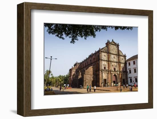 Basilica of Bom Jesus, UNESCO World Heritage Site, Old Goa, Goa, India, Asia-Yadid Levy-Framed Photographic Print