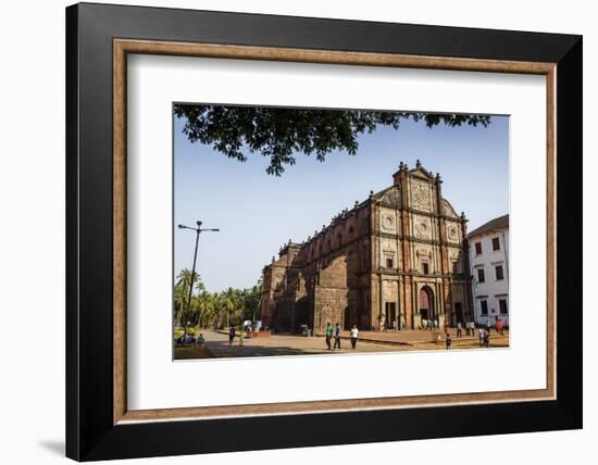 Basilica of Bom Jesus, UNESCO World Heritage Site, Old Goa, Goa, India, Asia-Yadid Levy-Framed Photographic Print