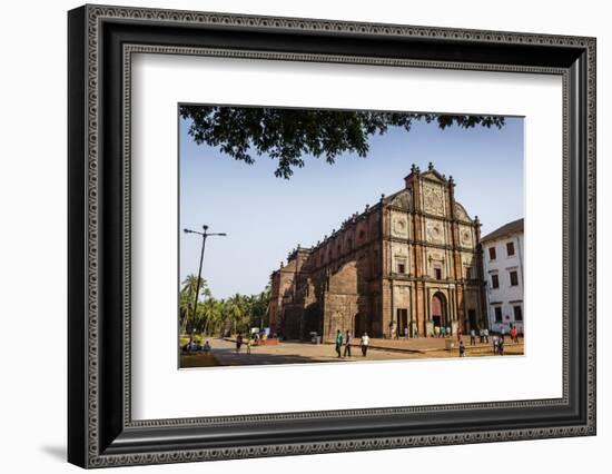 Basilica of Bom Jesus, UNESCO World Heritage Site, Old Goa, Goa, India, Asia-Yadid Levy-Framed Photographic Print