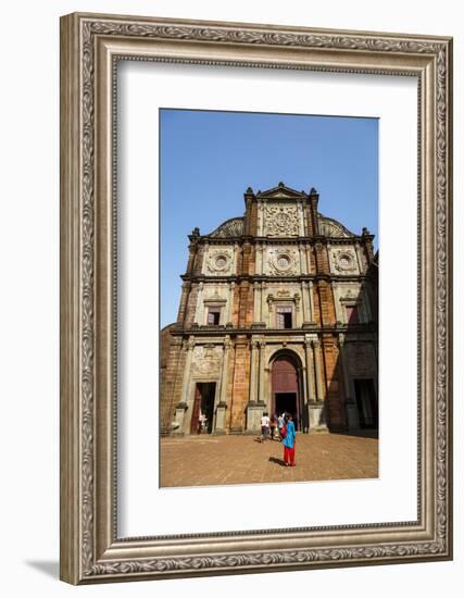 Basilica of Bom Jesus, UNESCO World Heritage Site, Old Goa, Goa, India, Asia-Yadid Levy-Framed Photographic Print