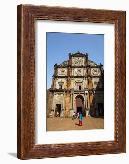 Basilica of Bom Jesus, UNESCO World Heritage Site, Old Goa, Goa, India, Asia-Yadid Levy-Framed Photographic Print