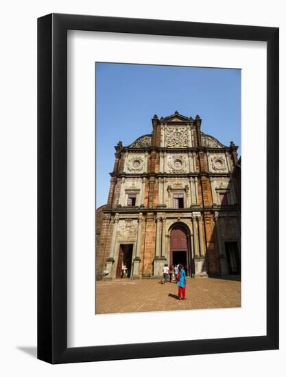 Basilica of Bom Jesus, UNESCO World Heritage Site, Old Goa, Goa, India, Asia-Yadid Levy-Framed Photographic Print